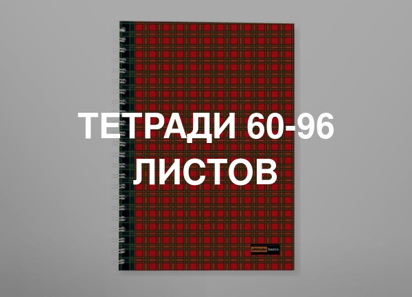Тетради 60-96 листов